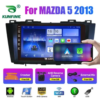 Araba Radyo MAZDA 5 2013 İçin 2Din Android Octa Çekirdek Araba Stereo DVD GPS Navigasyon Oynatıcı Multimedya Android Otomatik Carplay
