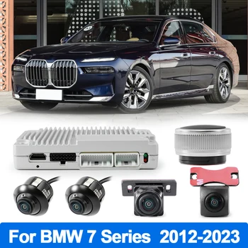 BMW 7 Serisi için Sony 307 WDR ile 360 Derece Süper Panoramik Kamera 2012 2013 2014 2015 2016 2017 2018 2019 2020 2021 2022 2023