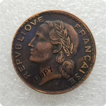 1947 Fransa 5 Frank bakır Sikke KOPYA hatıra paraları-çoğaltma paralar madalya paraları koleksiyon