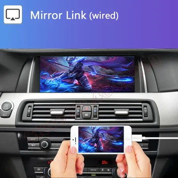 BMW MINI için F56 Dekoder Kutusu Apple Kablosuz Carplay Modülü Android Radyo Ekran NBT Sistemi Ayna Bağlantı AirPlay