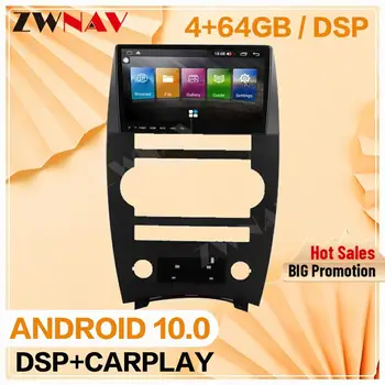 Carplay 2 Din Jeep Komutanı 2007 2008 2009-2019 İçin Android Multimedya Ekran araba Ses Radyo GPS Navi Başkanı Ünitesi Otomatik Stereo