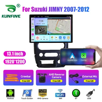 13.1 inç Araba Radyo Suzuki JİMNY 2007-2012 İçin araç DVD oynatıcı GPS Navigasyon Stereo Carplay 2 Din Merkezi Multimedya Android Otomatik