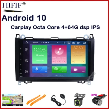 PX5 DSP IPS Android 11 4G Araba Radyo GPS Mercedes Benz Sprinter İçin B200 B sınıfı W245 B170 W209 W169 radyo stereo hiçbir dvd oynatıcı