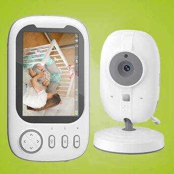 3.5 inç Video bebek izleme monitörü Kamera ile Kablosuz Koruma Akıllı dadı kamerası Sıcaklık Elektronik Babyphone Cry Bebekler Besleme
