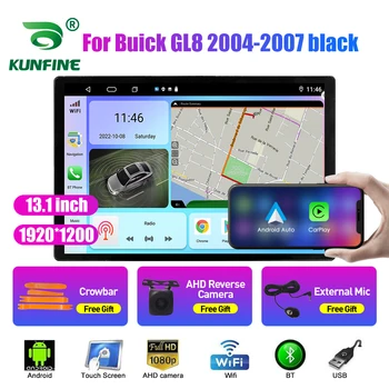 13.1 inç Araba Radyo Buick GL8 2004-2007 siyah araç DVD oynatıcı GPS Navigasyon Stereo Carplay 2 Din Merkezi Multimedya Android Otomatik