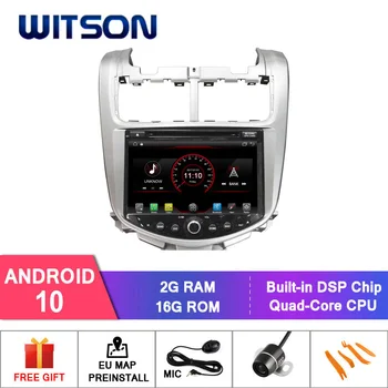 WITSON Android 10 araba DVD oynatıcı CHEVROLET AVEO 2014-2016 İçin Dahili DAB + Fonksiyonu Ayna Bağlantı Android Cep Telefonu + iPhone