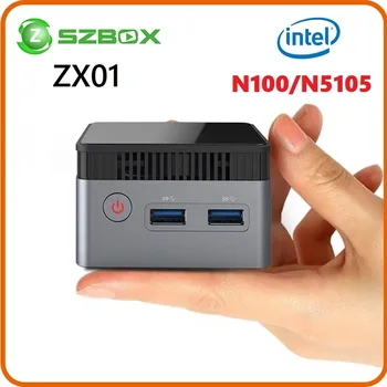 SZBOX ZX01 MİNİ PC N100 Windows 11 DDR5 12 GB 4800 hz M. 2 2242 SSD 1000 M LAN WIFI5 BT4. 2 Oyun Bilgisayar / N5105 DDR4 8 GB