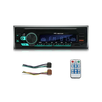 4 Kanal 45 W Araba Radyo Araba Bluetooth MP3 Çalar Çok Fonksiyonlu Plug-İn U Disk Araba Radyo ile Çok Renkli Fonksiyonu için Araba