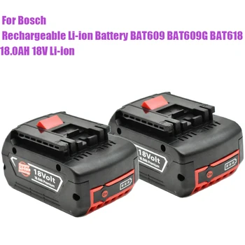 Bosch Elektrikli Matkap için 18 V 18000 mAh 18 V 18Ah Li-İon Pil BAT609, BAT609G, BAT618, BAT618G, BAT614, 2607336236