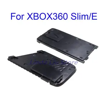 1 adet Yedek Siyah HDD Kabuk Kapak için Microsoft Xbox360 ince s xbox360 E sabit disk kapağı plastik kılıf kapak