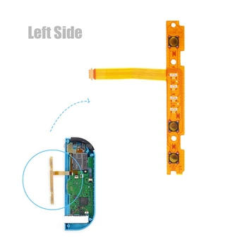 SL SR Düğme Anahtarı Flex Kablo Yedek Parçaları Nintendo Anahtarı Joycon NS L/R Oyun Denetleyicisi İle Tornavida Aracı