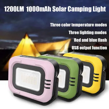 10000mAh şarj edilebilir kamp feneri taşınabilir açık kamp ışığı mıknatıs acil ışık asılı çadır ampul güçlü çalışma lambası