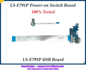 StoneTaskın LS - E791P HP Pavilion 15-BS 15-BR 15-BS 15-BW 250 G6 255 G6 Güç Düğmesi Kurulu Kablo ile LS-E795P USB Kurulu Testi