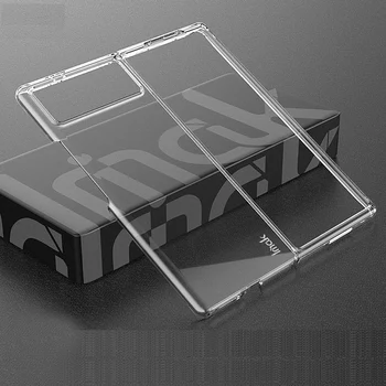 İmak Crystal Clear Şeffaf Kılıf İçin Xiaomi MİX Fold 2 Fold2 Sert PC Plastik Kat Kapak