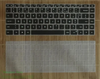 Xiao mi mi dizüstü Pro 15 15.6 İnç Klavye Kapak Koruyucu 2 Adet Fransız Mektup Yıkanabilir Silikon Kapak Filmi Dizüstü bilgisayar