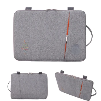 Çanta Kadın Erkek için iPad Dizüstü 12 13 14 15 inç Dizüstü omuz çantası Evrak Çantası Macbook Air Pro 14.1 için 15.4 15.6