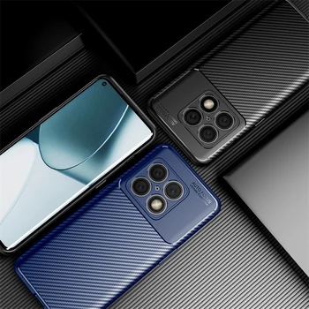 Bir Artı 10Pro Kılıfları Yumuşak Silikon Karbon Fiber Anti-vurmak Tampon Arka Telefon Kapak İçin OnePlus 10 pro için oneplus 10 Pro