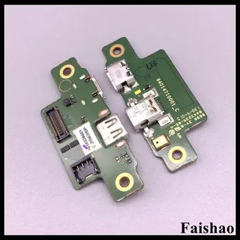 Faıshao USB yuva konnektörü Şarj Portu esnek şarj Kablo Şerit Motorola Moto XOOM 2 İçin MZ615 MZ617 Onarım Parçaları Değiştirme
