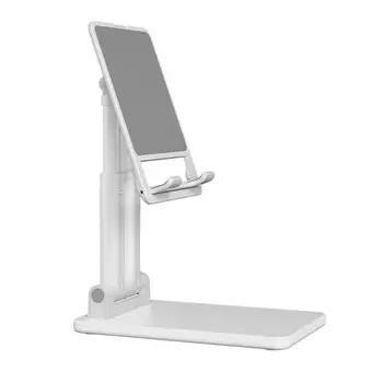 Telefon tutucu Taşınabilir Yüksekliği Ayarlanabilir Katlanır Dayanıklı Masaüstü Tablet Cep telefon standı Ev için