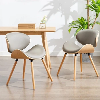 Mutfak Oturma Odası yemek sandalyeleri Salonlar Taşınabilir Kahve Ergonomik İskandinav Rahatlatıcı yemek sandalyeleri Cafe Sandalye Ev Mobilyaları