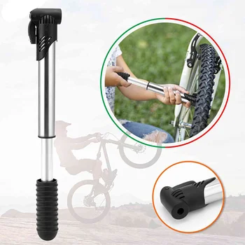 Taşınabilir Bisiklet Hava Plastik Pompa Hızlı Pompalama Ultra Hafif Uygun Mini Bisiklet için Çeşitli Topları El Lastik Şişirme Ekipmanları