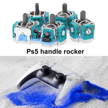 Değiştirme Kolu Rocker 5 adet Joystick Eksen Analog Sensör Modülü Oyun Konsolu Onarım Parçaları için PS5 Denetleyici