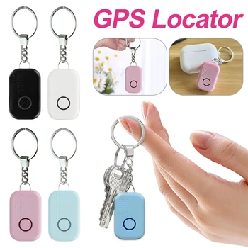 GPS Bulucu Dahili Hoparlör 90dB Mini Bulucu Küresel Konumlandırma Akıllı Takip Cihazı Bluetooth Uyumlu Apple Benim Bul