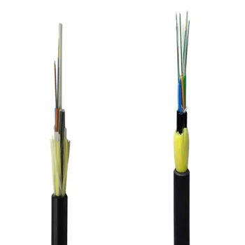 1KM fiyat için 48 çekirdekli ADSS fiber optik kablo, 1KM fiber optik kablo fiyatı