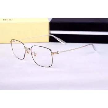 Marka Retro İş Gözlük Çerçeve Erkekler Kadınlar İçin Tam Jant Vintage Reçete Miyopi Gözlük Gözlük MB0076O