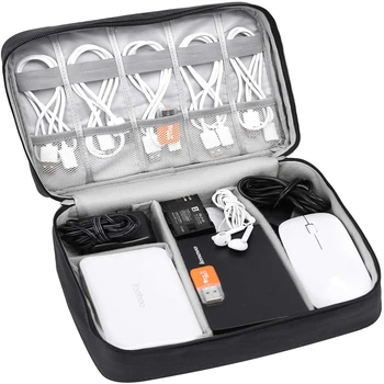 Dijital saklama çantası USB Veri kablo düzenleyici Kulaklık Tel Çanta Kalem Seyahat Kiti Kılıfı Elektronik Aksesuarlar