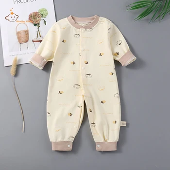 2023 Bebek Kız Erkek Romper Sevimli Uzun Kollu Pamuklu Çocuk Kazak Tulum Yenidoğan Sevimli Giysiler bebek giysisi Aksesuarları