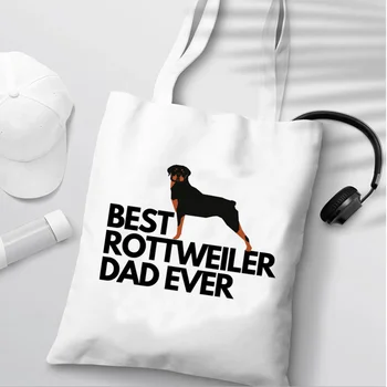rottweiler alışveriş çantası bolsas de tela bolsa alışveriş çantası kanvas çanta dokuma ecobag reciclaje sac toile