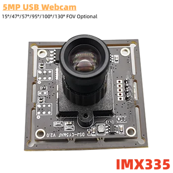 Özelleştirilmiş 5MP CMOS Sensör IMX335 Sabit Odak USB Kamera Modülü UVC Bilgisayar Kamerası Dizüstü Kamera Modülü Belge Tarama için