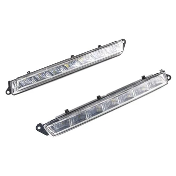1 Çift LED Gündüz farı için X164 GL350 GL450 GL500 LED Sis DRL A1649060351 A1649060451