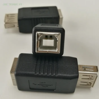 Mini Dönüştürücü Güvenlik USB2. 0 Dişi dişi konnektör Adaptörü Pratik Bilgisayar Kabloları ve Konnektörleri Aksesuarları 1000 adet / grup