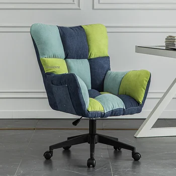 İskandinav Kumaş büro sandalyeleri ofis mobilyaları için Rahat Sedanter Yönetici ergonomik ofis koltuğu Arka Kaldırma Döner Sandalye