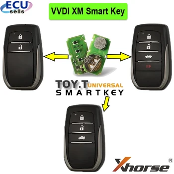 Xhorse VVDI XM akıllı anahtar Evrensel Uzaktan Kumanda Toyota 8A ile çalışmak VVDI Anahtar Aracı Artı, VVDI2 ANAHTAR aracı MAX