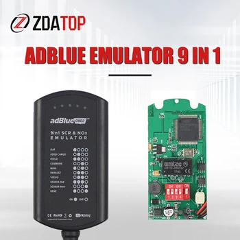 Kamyon Adblue 9in1 Emulator Nox Sensörü ile Programlama Adaptörü Adblue Emulator 8in1 Kamyon Teşhis Aracı Adblue OBD2 Tarayıcı