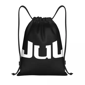 Özel Temmuz İpli alışveriş çantası Yoga Sırt Çantaları Erkekler Kadınlar Fransız Rapçi Müzik Spor Salonu Sırt Çantası