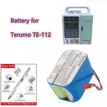 Terumo TE-112 için Tıbbi Pil 7.2 V/2000mAh 6N-1200SCK