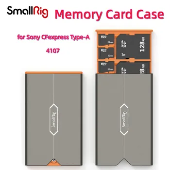 SmallRig 4107/4108 hafıza kartı muhafazası Sony CFexpress Tip-A SD ve Mikro SD Kart Yuvaları ile Şık ve İnce
