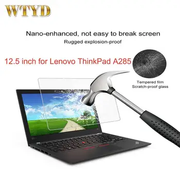 12.5 inç Koruyucu Cam Filmi Lenovo ThinkPad Dizüstü Ekran Temperli Cam Filmi Lenovo ThinkPad A285 Ekran Koruyucu
