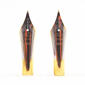 Jinhao X450 2 adet Orta Uç Altın dolma kalem Ücretsiz Kargo aynı boyutta Evrensel diğer dolma Kalem