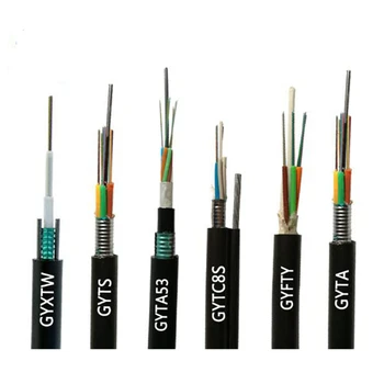 fiber optik kablo çok modlu, kanal fiber optik kablo, 6 fiber optik kablo
