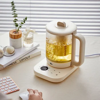 Yenı Sağlık Pot Ev Çok Fonksiyonlu Tam Otomatik Ofis Küçük Elektrikli Çay Yapma çiçek çayı Kaynar Pot Kaynar Çay