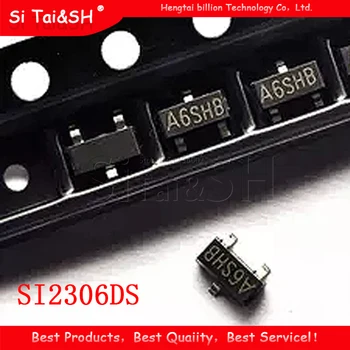 50 adet SI2306DS SOT23 SI2306 SMD SOT SOT - 23 N-Kanal 30 - V (D-S) MOSFET yeni ve orijinal