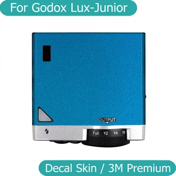 Lux-Junior çıkartma kaplama Vinil Wrap Film Koruyucu Sticker Koruyucu Ceket Godox Lux Junior Retro kamera flaşı Speedlite
