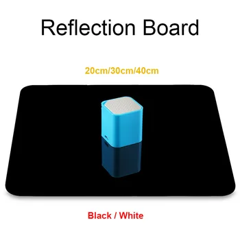 PULUZ 20 30 40cm Fotoğraf Yansıma Kurulu Akrilik Beyaz Siyah Arka Plan Ekran Kartı Stüdyo Aksesuarı Ürün Çekimi için