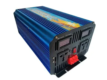 Dalgalanma Güç 6000 W 3000 W DC 12 V AC 100 V 50 HZ Kapalı ızgara Saf sinüs dalga Inverter