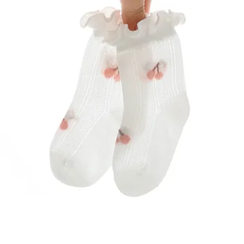 Bebek Çorap Yaz İnce Örgü Yenidoğan Bebek Çorap Pamuk Bebek Kız Çorap Ultra-ince Bebek Ayak Çorap